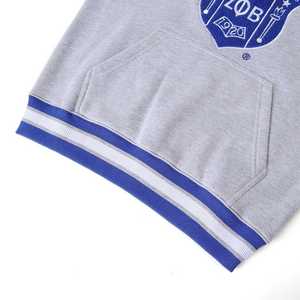 เสื้อสเวตเชิ้ตคอกลมสีเทา Zeta Phi Beta ปักลายเชนิลล์ เสื้อผ้าชมรมพี่น้องชาวกรีก สำหรับทุกเพศ ผลิตจากผ้าฝ้ายพรีเมียม - Product Image 5