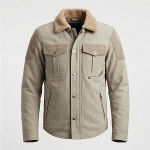 Chaqueta de Motociclismo de Cuero PU Transpirable para Hombre de la Mejor Calidad, Nueva Colección de Invierno con Protecciones Desmontables - Product Image 1