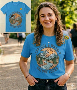 Camisetas Casuales de Manga Corta para Mujer, 180g, 100% Algodón Ecológico, Antiarrugas, Color Amarillo, para Fabricantes de Ropa - Product Image 6