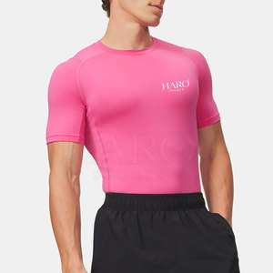 Chemise de compression de sport respirante et anti-transpiration pour hommes, manches longues, pour le football, la course à pied et l'entraînement - Product Image 2