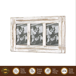 Best Market Price Home Decorative Wall Mount <b>White</b> Wash Finished Color Hand Carved Mango Wood 100% Natural MDF Photo <b>Frames</b> - Product Image 5