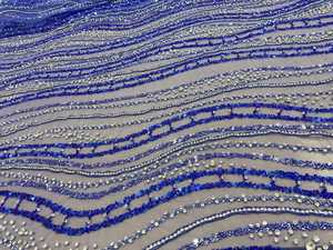 Fully Hand Beaded Fancy Luxury 100% Polyester <b>Lace</b> Fabric for Wedding Garments OEM/ODM Wholesale Manufacturer - Product Image 3