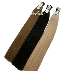 Extensions de cheveux brésiliens de style droit vietnamien naturel et teint en vrac de cheveux humains pour l'expédition américaine et européenne - Product Image 4