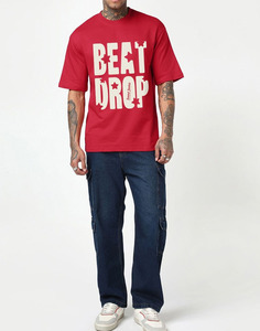 Camiseta Personalizada al por Mayor para Hombre con Estampado DTF, Algodón de Alta Calidad, Ropa Casual, Tejido Transpirable y Suave, Fabricación OEM de Marca Privada - Product Image 1
