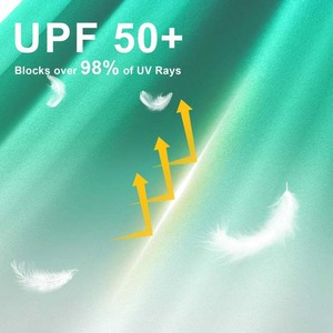 Vêtements de pêche personnalisés anti-UV UPF 50 respirants 100% polyester, chemises à manches longues sublimées, séchage rapide - Product Image 5