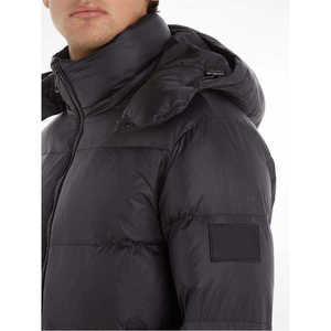 Veste d'hiver matelassée personnalisée de haute qualité pour hommes et femmes, avec capuche, épaisse, chaude, coupe-vent, parka en duvet unisexe, manteau - Product Image 4