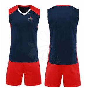 ชุดวอลเลย์บอลแห้งเร็ว น้ำหนักเบา ระบายอากาศได้ดี สำหรับการฝึกซ้อมและแข่งขันกีฬา ชุดทีมวอลเลย์บอล - Product Image 3