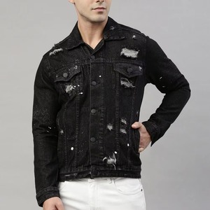 Nouvelles vestes en jean élégantes et de haute qualité pour homme à prix raisonnables, nouveau style de vestes en jean pour homme. - Product Image 2