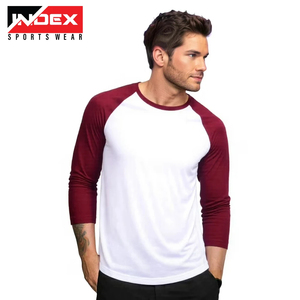 Camiseta Deportiva de Manga Raglán Blanca para Hombre, con Estampado Floral, Cuello Redondo, Corte Ajustado, de Secado Rápido, Material Jersey - Product Image 4