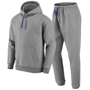 Custom Tracksuit for Men Solid Athletic Sweat suit Sets Long Sleeve Breathable track Jacket <b>Pants</b> Track Suits OEM - Product Image 3