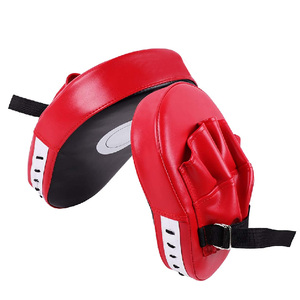 Professional Boxing Training <b>Pad</b> Custom Logo Cowhide Leather PU <b>Focus</b> <b>Pads</b> Lightweight MMA Training <b>Focus</b> <b>Pads</b> - Product Image 6