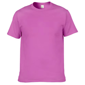T-shirt uni de qualité supérieure pour tous les jours, en coton doux, basique, couleur unie, léger, à manches courtes - Product Image 1