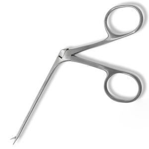 Pinzas Micro Alligator Rectas para Cirugía, Juego de Instrumentos Quirúrgicos de Acero Inoxidable con Acción de Cocodrilo, Disponible por Blush Surgical - Product Image 5