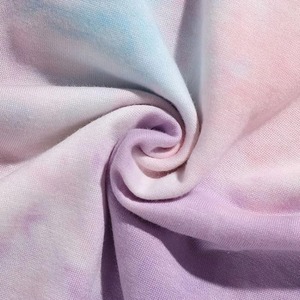 Sudadera Tie Dye de Secado Rápido de Alta Calidad para Hombre, Cuello Redondo Bordado, Logotipo Personalizado, Venta al Por Mayor, Tejido Transpirable de Secado Rápido - Product Image 5