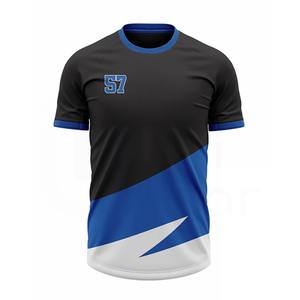 Top venta cómodo fútbol Jersey pantalones cortos conjunto transpirable ligero secado rápido alta calidad 100% poliéster Digital fútbol - Product Image 1