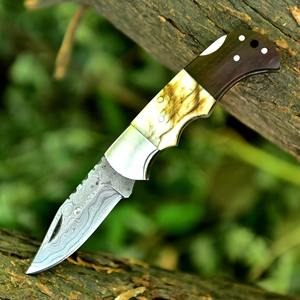 มีดพับพกพาอเนกประสงค์ขนาดเล็กสำหรับตั้งแคมป์ ล่าสัตว์ และเอาตัวรอดกลางแจ้ง ขายดี - Product Image 6