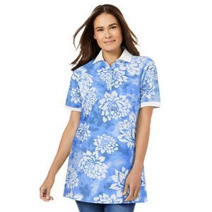 Camisetas Polo Estampadas a la Moda para Mujer, Diseño Personalizado, Cuello Camisero, Manga Corta, de Bangladesh - Product Image 5