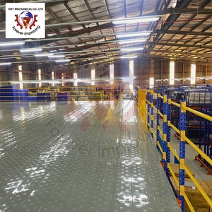 Factory Supply Mezzanine Platform System for Warehouses Expanding Vertical <b>Storage</b> Space in <b>Industrial</b> Facilities - Product Image 6