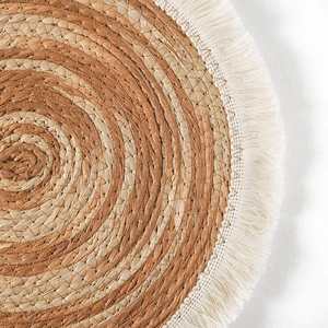 Décoration murale tissée, petite suspension murale en macramé, décoration d'intérieur mignonne et bohème en osier - Product Image 4