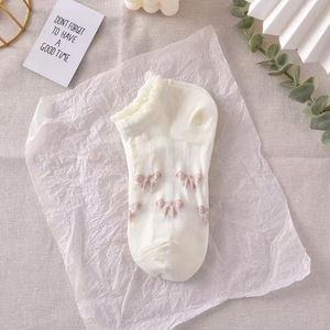 Calcetines cortos para mujer, calcetines finos de primavera y verano, calcetines invisibles de corte bajo, calcetines cortos de estilo japonés a la moda para estudiantes - Product Image 6