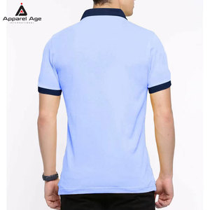 Breathable Quick Dry Men's <b>Polo</b> T-<b>Shirt</b> Custom Logo Printed Stylish Contrast Color High Quality Turn Down Collar - Product Image 2