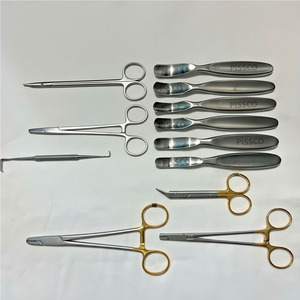 PISSCO Set Of 13 Podiatry <b>Instruments</b> Podiatry Surgical <b>Instrument</b> Set Foot Surgery <b>Instrument</b> Set Podiatric <b>Instrument</b> Set - Product Image 1