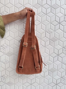 New Boot Stitch <b>Backpack</b> Hand Tooled Carving Bag Suede Leather <b>Backpack</b> Stylish School Bags Unisex Bags Wholesale Bulk Product - Product Image 5