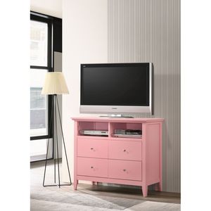 Armadi per bambini Glory mobili Hammond G5404-TV rosa Media petto - Product Image 4