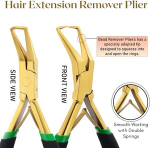 <b>Top</b> Deal Pliers Hair Extension Tools Plier Hot Sale Stainless Steel Waterproof <b>Peach</b> Hair Extension Tools Kit Pliers - Product Image 6