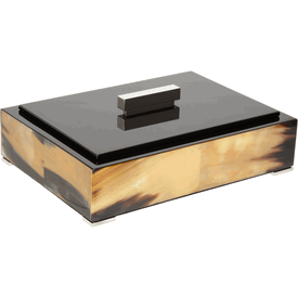 Cajas de Joyería Ecológicas Hechas a Mano con Grabado Personalizado para Bodas, Cajas de Cuerno por Perfect Enterprises - Product Image 2