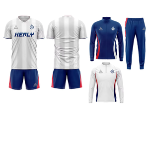 <b>Knitted</b> 100% Polyester Printed Breathable Plus Size Short Sleeve Sports Jerseys with <b>Needle</b> Detection - Product Image 5