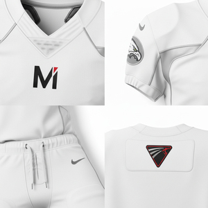 ชุดยูนิฟอร์มอเมริกันฟุตบอลแบบใหม่ ดีไซน์สั่งทำพิเศษ ชุดเสื้อทีมแบบซับลิเมชั่น วัสดุยืดหยุ่น ทนทาน เหมาะสำหรับการแข่งขัน - Product Image 5