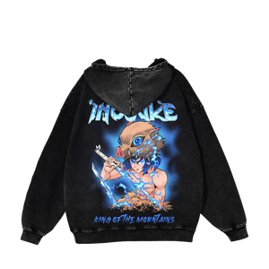Nouveau design 2026 – Sweat à capuche unisexe surdimensionné en molleton épais 420 GSM avec imprimé numérique style streetwear - Product Image 5