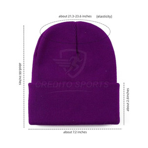 Gorros de Lana 100% de Diseño Nuevo 2026, Precio Bajo, Servicio OEM, Gorros Personalizados al por Mayor, Gorros de Punto a Bajo Precio - Product Image 3