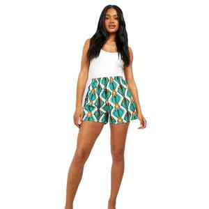 Shorts de Playa para Mujer, Corte Clásico, Estilo Urbano, Tela Transpirable, Logotipo Impreso Digital Personalizado, Secado Rápido, Ropa de Verano - Product Image 4