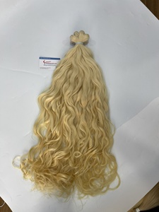 ผมต่อแบบเป็นลอนคลื่นลึกทำจากผมมนุษย์ผม100% แบบมีในสต็อก - Product Image 6