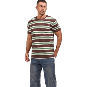 Camiseta de algodón lisa de alta calidad para hombre - Product Image 4