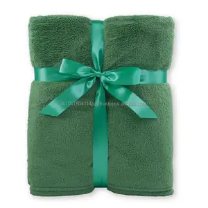 C9018批发法兰绒羊毛毛毯冬季毛毯100% 涤纶泰国