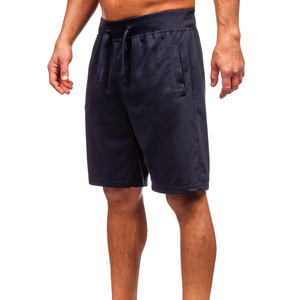 Shorts de sport pour hommes à taille haute, haute élasticité, coupe performance, design personnalisé, logo imprimé, respirants, écologiques, avec cordon de serrage - Product Image 2