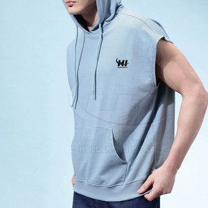 Comfortable Gym <b>Hoodies</b> Soft Cotton Blend Gym <b>Hoodies</b> Stretch Gym <b>Hoodies</b> For Daily <b>Workout</b> Use - Product Image 3