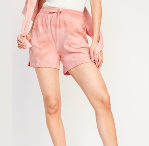 Shorts de jogging amples en molleton noir avec cordon de serrage, épais et respirants, style streetwear, personnalisables avec logo - Product Image 2