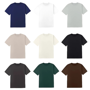 Tela 95% algodón 5% Spandex para camisetas unisex, estilo básico suave y cómodo para uso diario - Product Image 1
