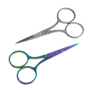Eyebrow Scissor Makeup Eyelash Trimmer Manicure Scissors Nail <b>Cuticle</b> <b>Tool</b> Beauty Scissors Customized Manicure Scissors - Product Image 4