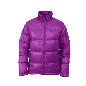 Chaqueta de Plumón Verde Claro para Hombre, Cuello Alto, Resistente al Viento, Informal, para Invierno, Cierre de Cremallera, Color Sólido - Product Image 4