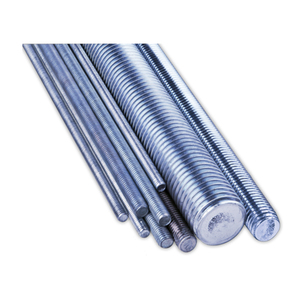 ลดราคาพิเศษสำหรับเหล็กเส้นเกลียวเต็ม M8 M10 M20 เหล็กกล้าคาร์บอนชุบสังกะสี พร้อมสตั๊ดโบลต์เกลียวเต็ม DIN976  ราคาถูก - Product Image 1