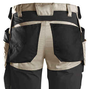 Pantalones de Trabajo de Poliéster para Hombre, con Bolsillos Tipo Cargo, Certificación CE, Transpirables, Resistentes a la Abrasión, con Detección de Agujas, Impresión Digital, Uniformes - Product Image 3