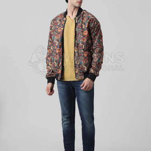 Daily Use And <b>Travel</b> Men Bomber <b>Jacket</b> Fashion Style Zip <b>Jacket</b> Lightweight Fabric Comfortable Fit Perfect For Casual Wear - Product Image 5