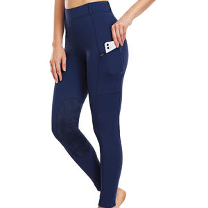 Wholesale Custom Women Horse Riding Jodhpur & Breeches Equestrian Leggings with Side - Product Image 1