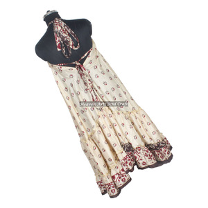 Nueva ropa hippie boho para mujer, vestidos de verano, moda vintage, vestido de sari de seda para mujer, elegante vestido de noche para damas. - Product Image 2