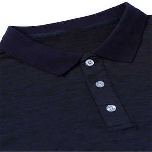 2026 New Men's <b>Classic</b> Lapel Long Sleeved Polo Shirt Solid Color Business Casual Breathable Wrinkle Resistant - Product Image 4